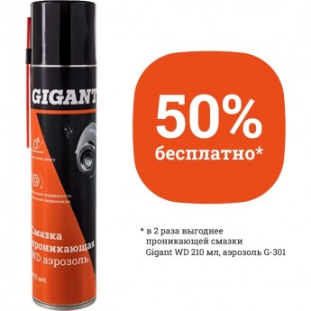 Смазка проникающая GIGANT WD